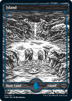 0271 Island (271) L Innistrad: Crimson Vow
