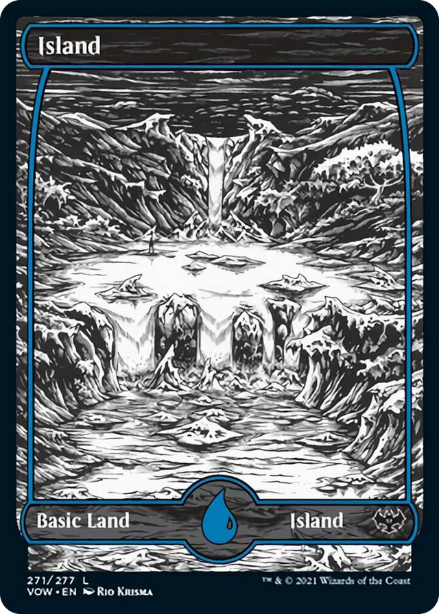 0271 Island (271) L Innistrad: Crimson Vow