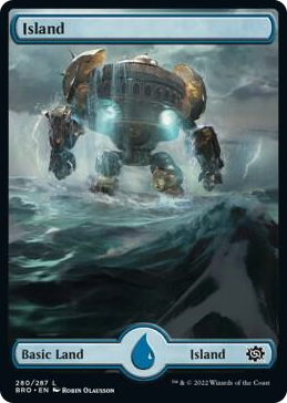 0280 Island (280) - Full Art L The Brothers' War