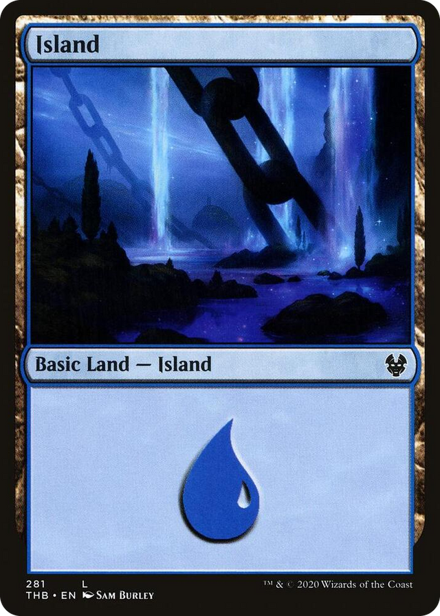 0281 Island (281) L Theros Beyond Death