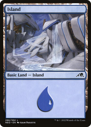 0286 Island (286) L Kamigawa: Neon Dynasty