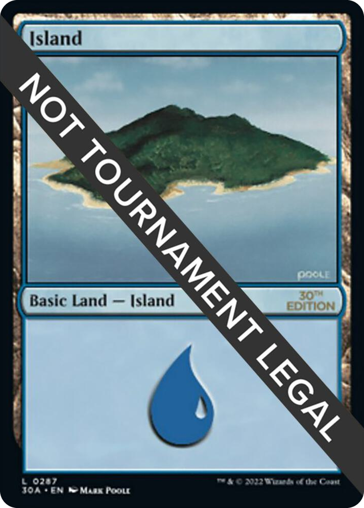 0287 Island (287) L 30th Anniversary Edition