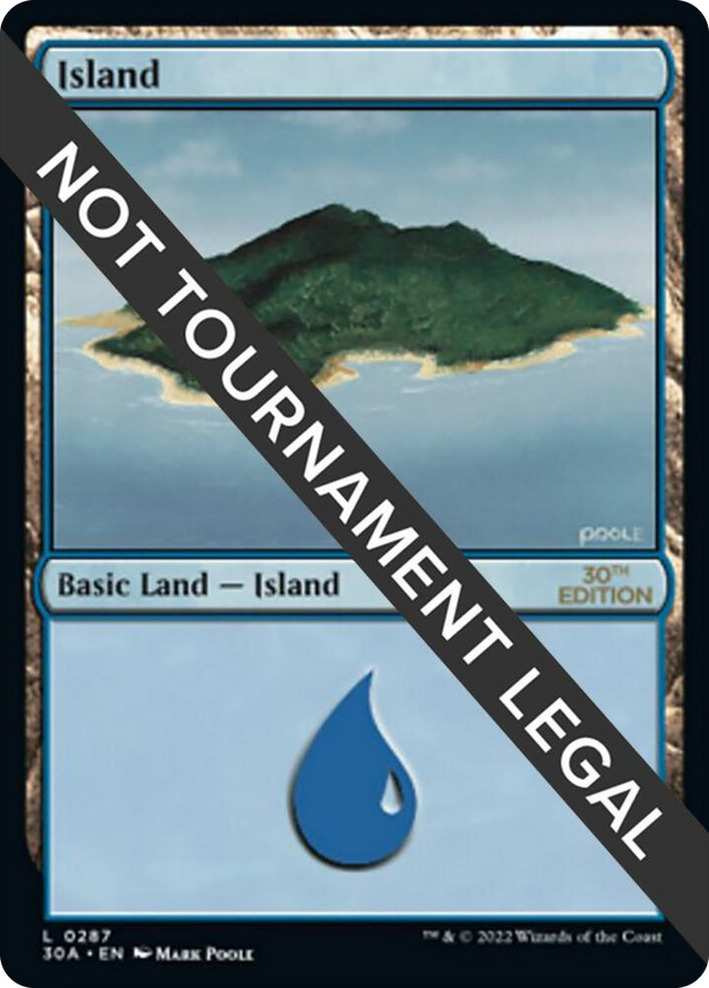 0287 Island (287) L 30th Anniversary Edition