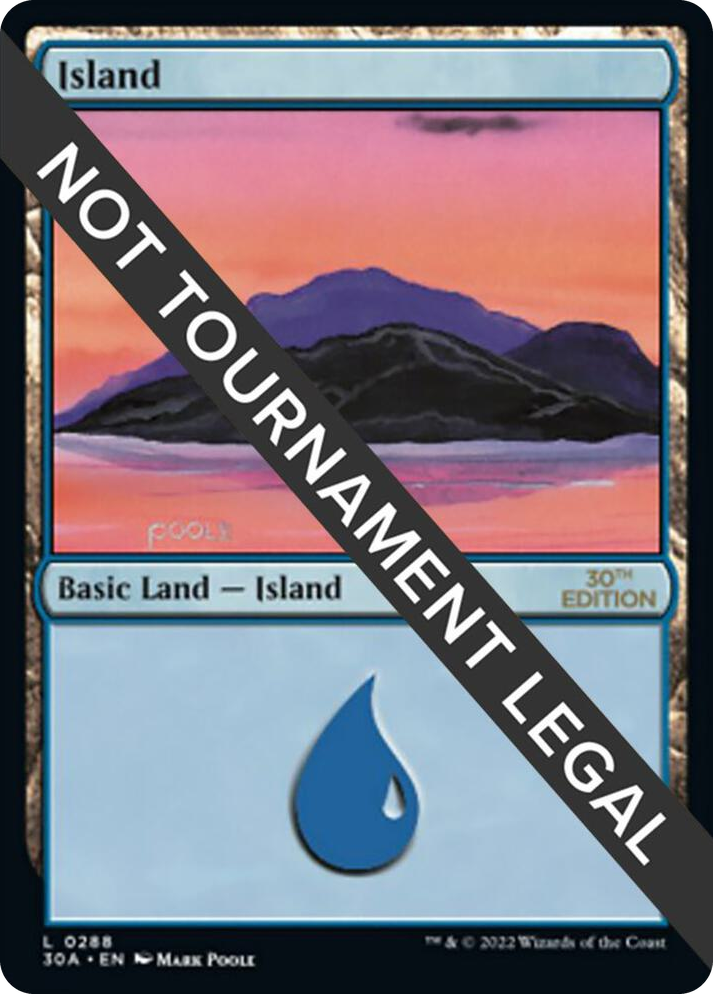 0288 Island (288) L 30th Anniversary Edition
