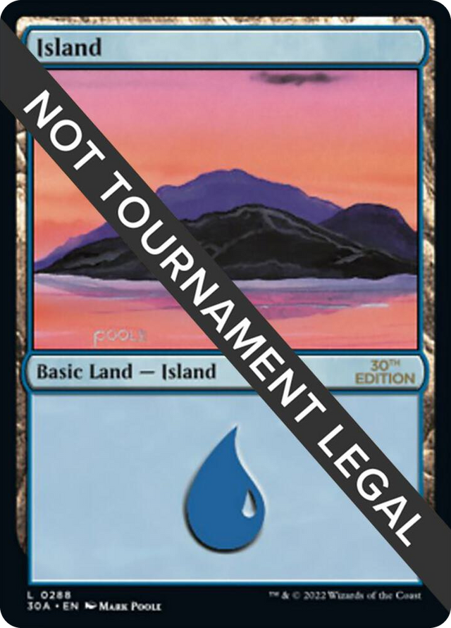 0288 Island (288) L 30th Anniversary Edition