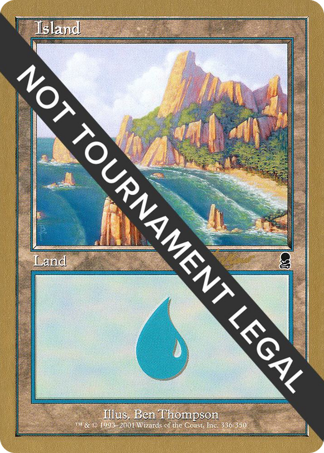 0336 Island (336) - 2002 Sim Han How (ODY) S World Championship Decks