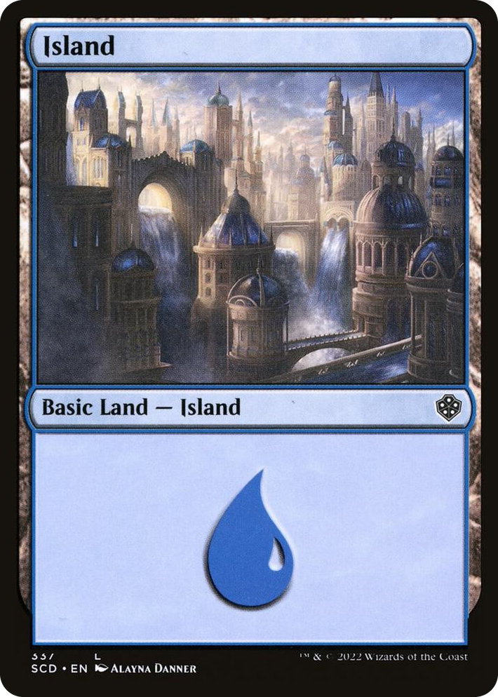 0337 Island (337) L Starter Commander Decks