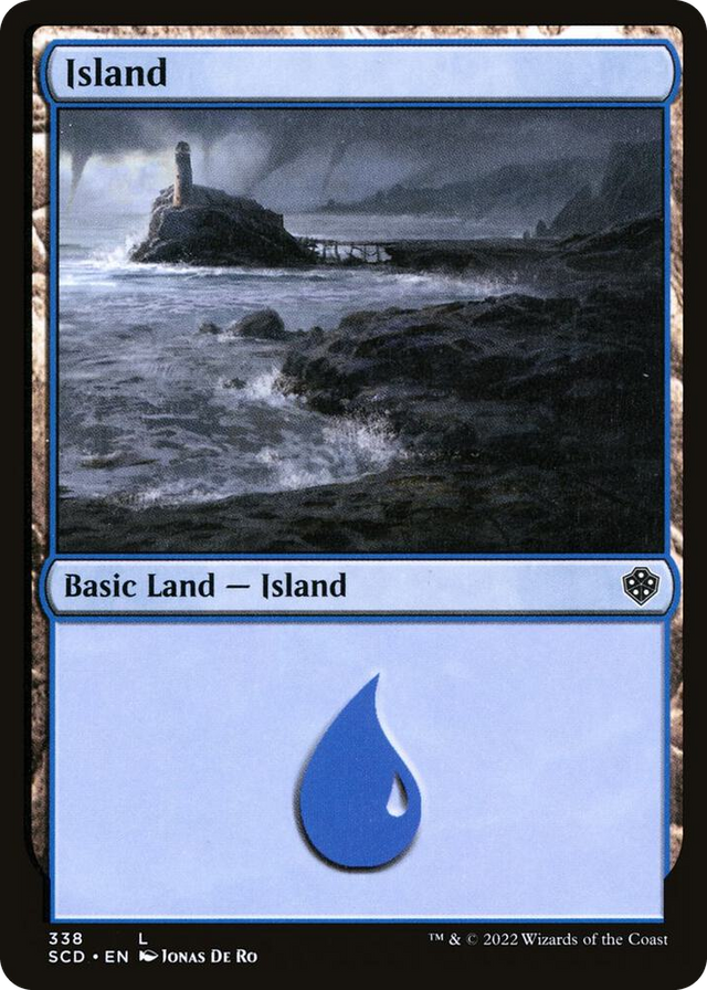 0338 Island (338) L Starter Commander Decks