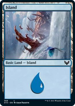 0368 Island (368) L Strixhaven: School of Mages