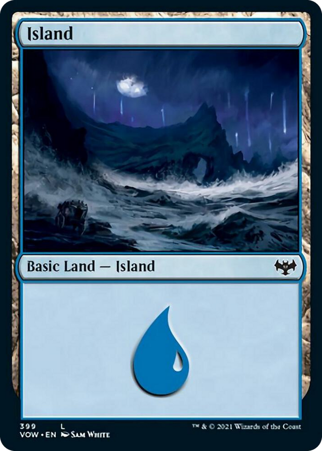 0399 Island (399) L Innistrad: Crimson Vow
