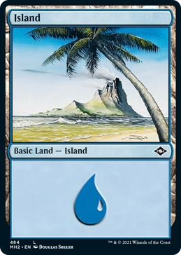 0484 Island (484) (Foil Etched) L Modern Horizons 2