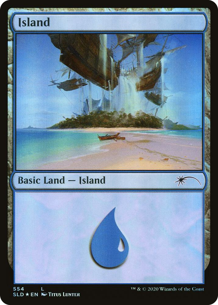 0554 Island (554) L Secret Lair Drop Series
