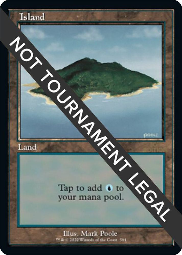 0584 Island (584) (Retro Frame) L 30th Anniversary Edition