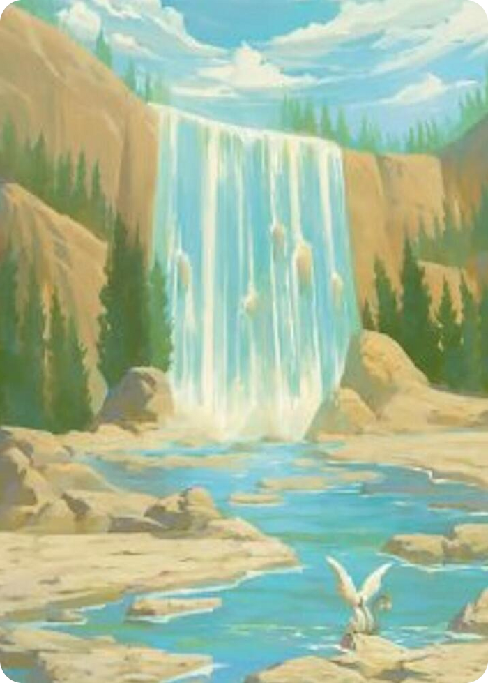 Island Art Card #51 S - Art Series: Avatar: The Last Airbender Pokemon card