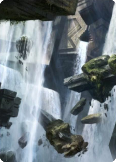 0010 Island Art Card (10/81) S Art Series: Zendikar Rising