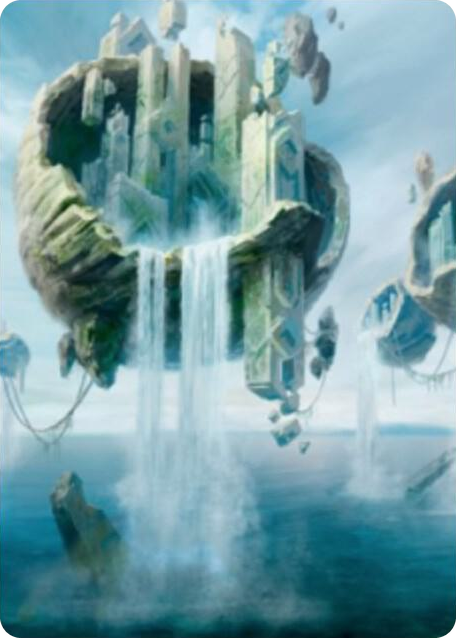 0011 Island Art Card (11/81) S Art Series: Zendikar Rising