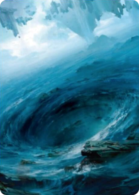 0012 Island Art Card (12/81) S Art Series: Zendikar Rising