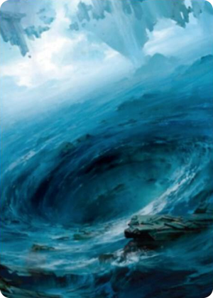 0012 Island Art Card (12/81) S Art Series: Zendikar Rising