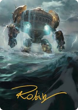 0049 Island Art Card (Gold-Stamped Signature) S Art Series: The Brothers' War