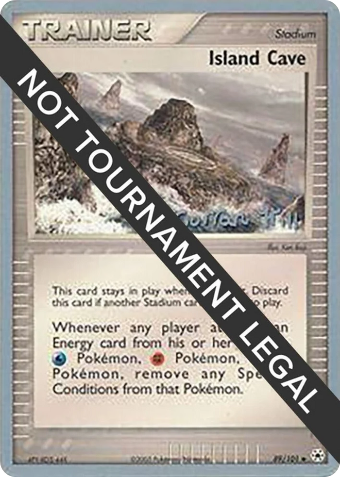 0089 Island Cave - 2005 (Curran Hill) Uncommon World Championship Decks