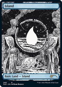 0240 Island (Crushing Brutality) P Secret Lair Drop Series