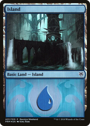 0001 Island - Dimir (A01) P Launch Party & Release Event Promos