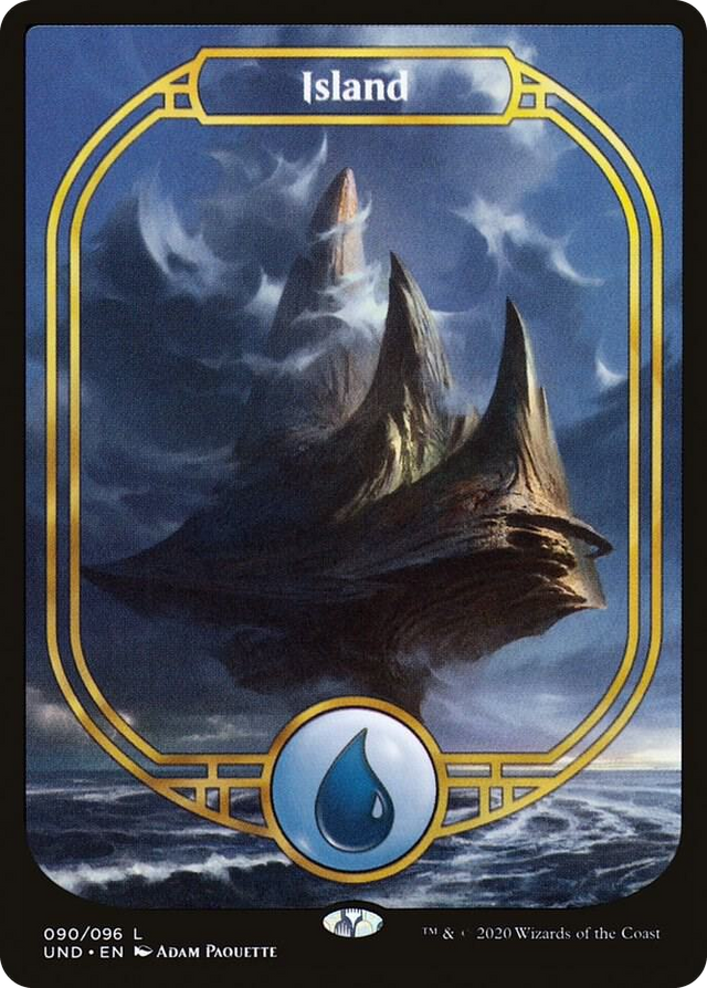 0090 Island (Full Art) L Unsanctioned