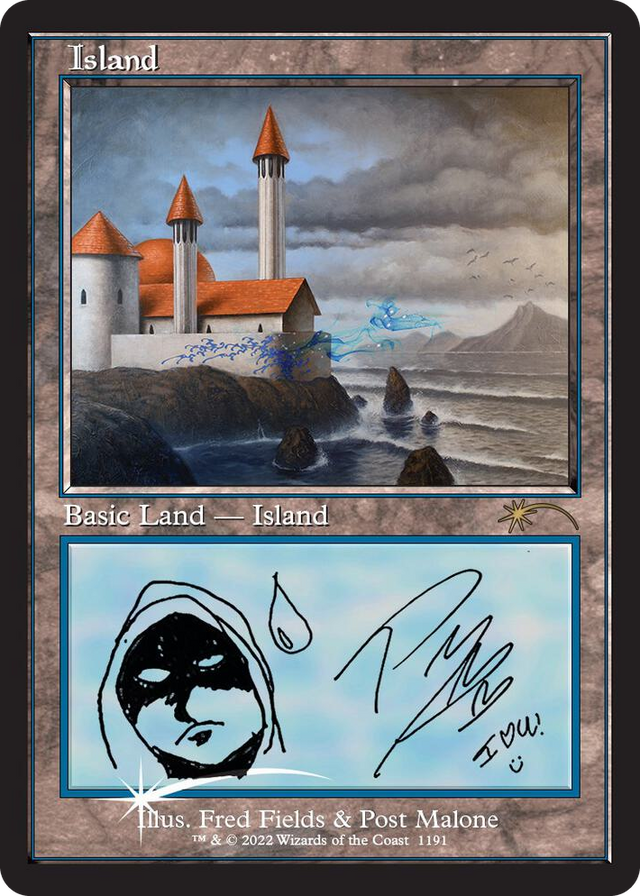1191 Island (Post Malone) L Secret Lair Drop Series