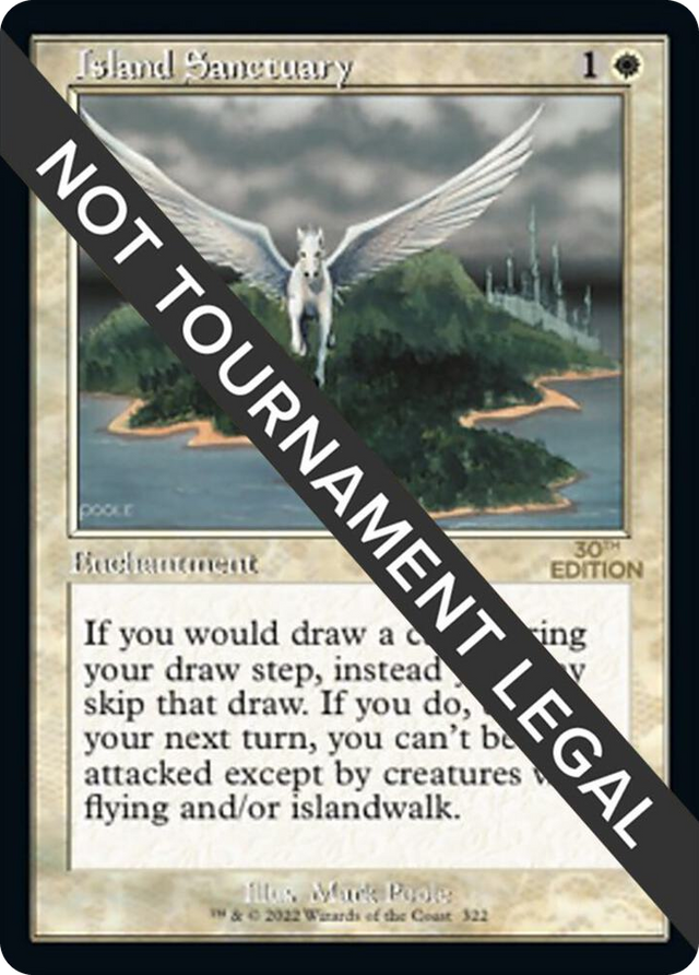0322 Island Sanctuary (Retro Frame) R 30th Anniversary Edition