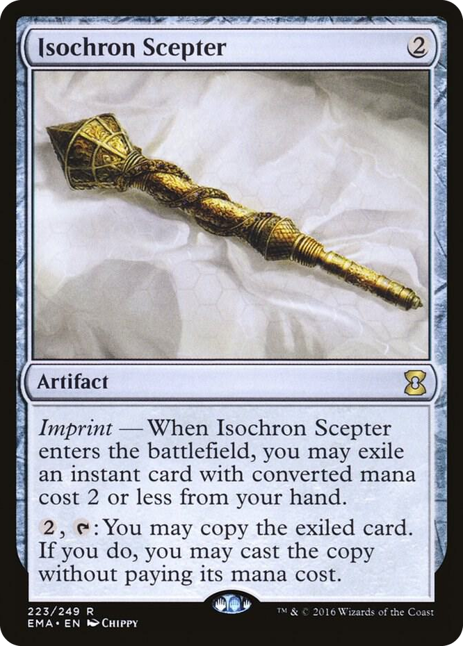 Isochron Scepter #223 R - Eternal Masters Pokemon card