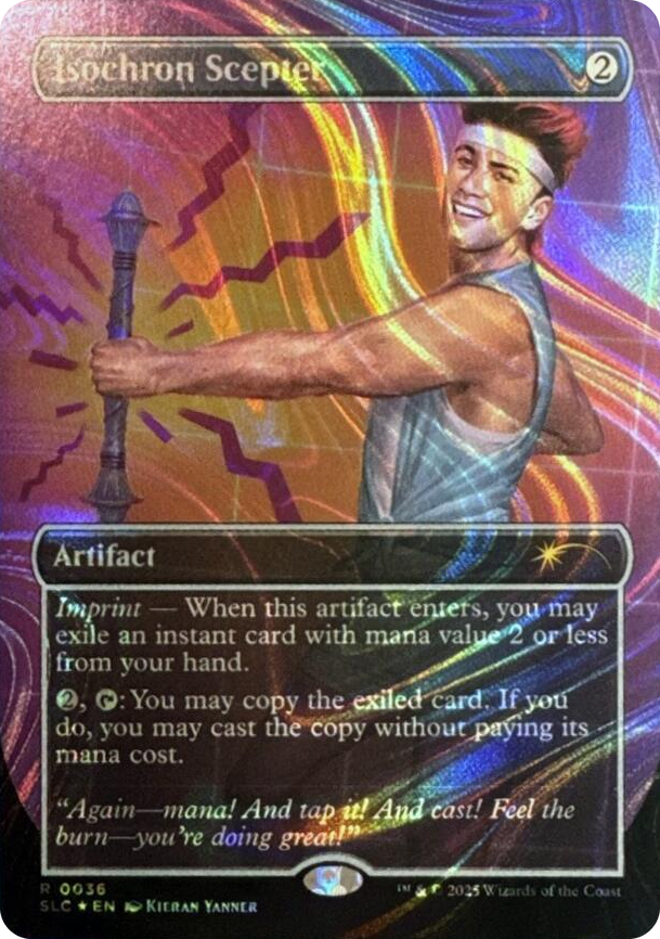 0036 Isochron Scepter (Halo Foil) R Secret Lair Countdown Kit