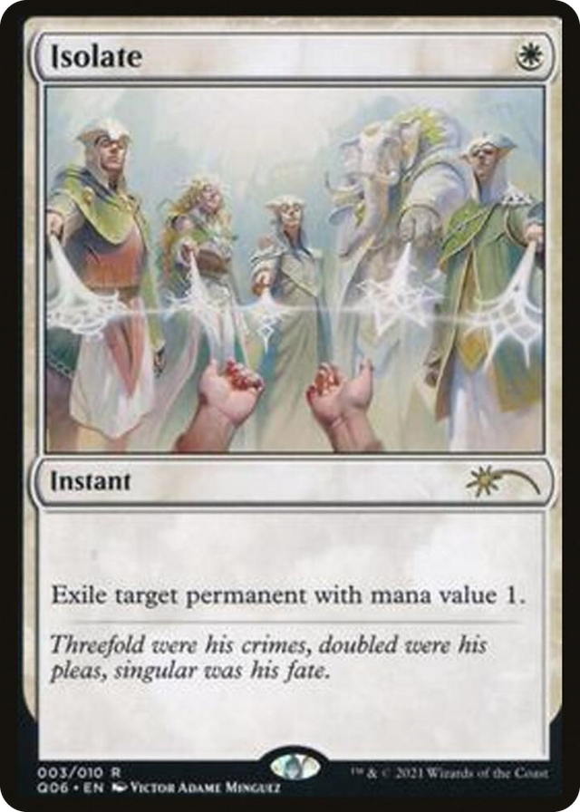 0003 Isolate R Unique and Miscellaneous Promos