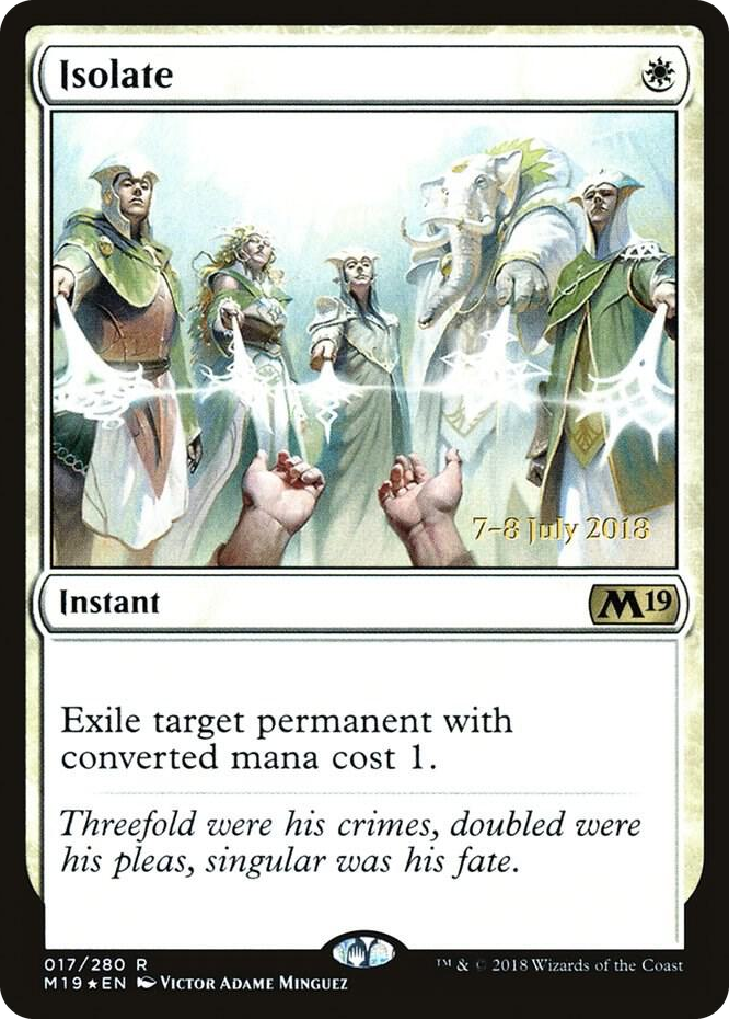 0017 Isolate R Prerelease Cards