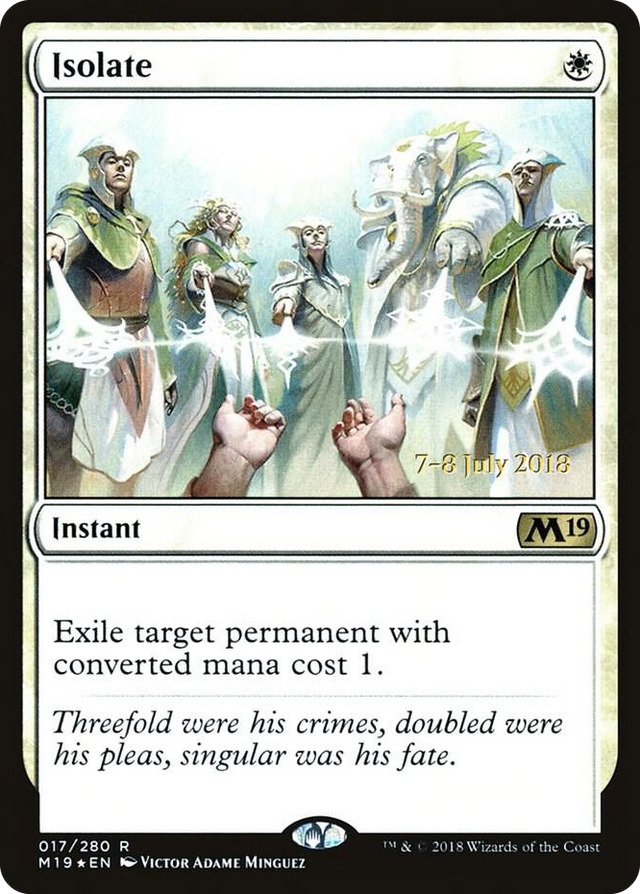 0017 Isolate R Prerelease Cards