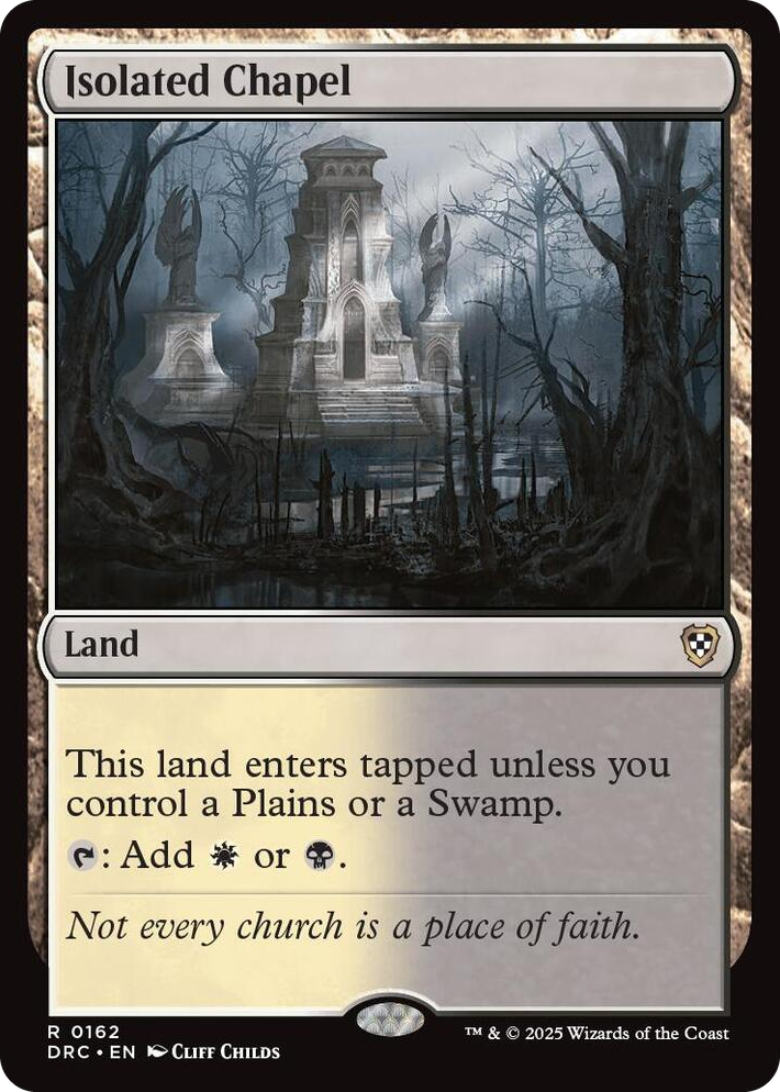0162 Isolated Chapel R Commander: Aetherdrift
