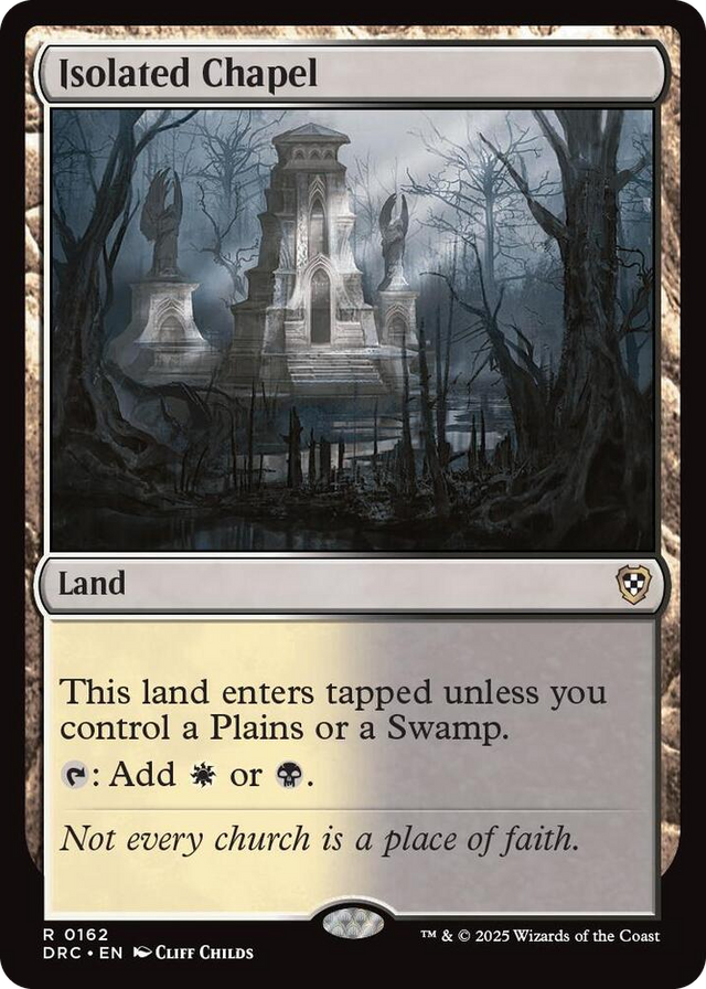 0162 Isolated Chapel R Commander: Aetherdrift