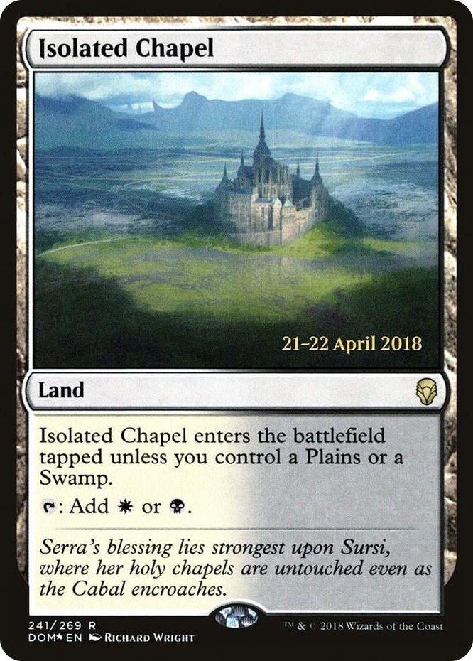 0241 Isolated Chapel R Prerelease Cards