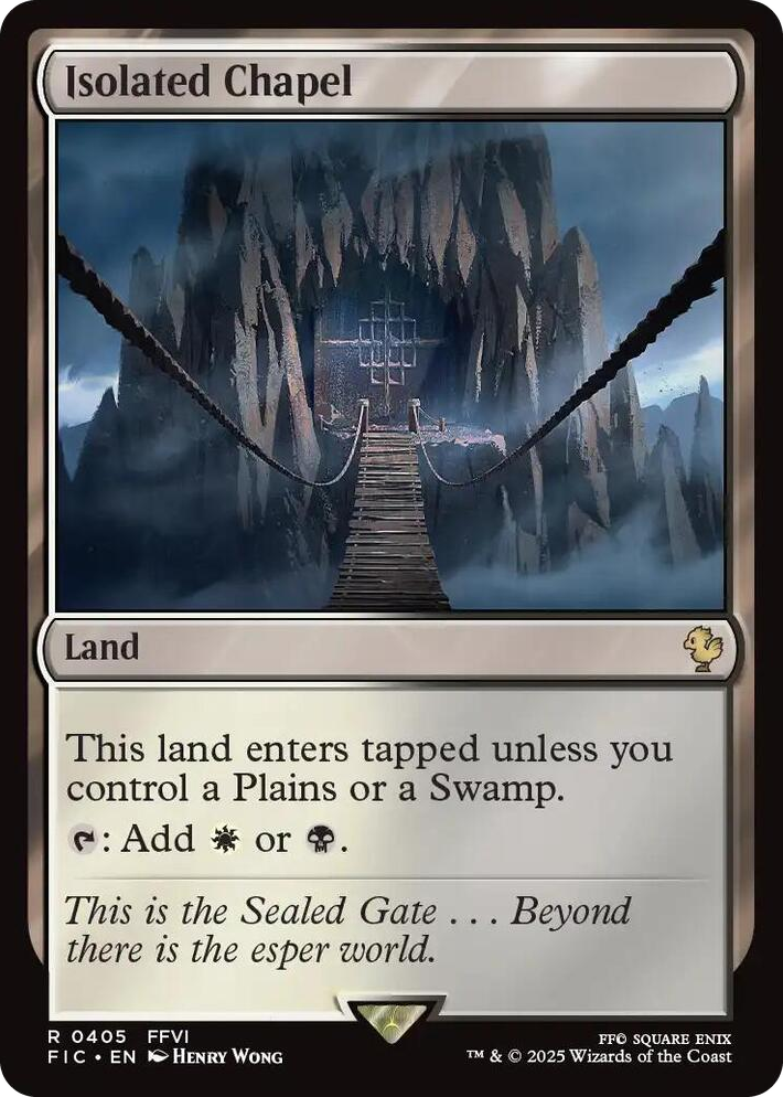 0405 Isolated Chapel R Commander: FINAL FANTASY