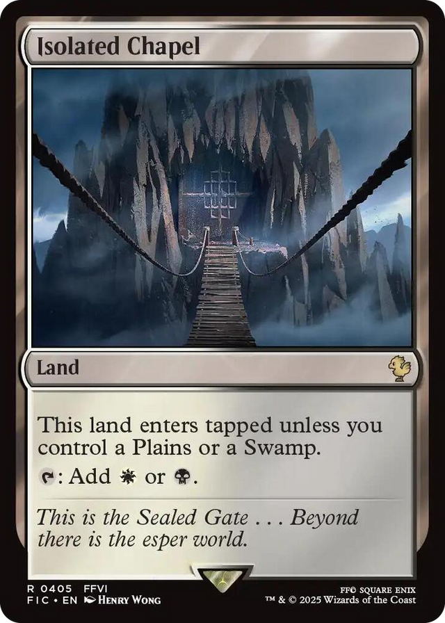 0405 Isolated Chapel R Commander: FINAL FANTASY