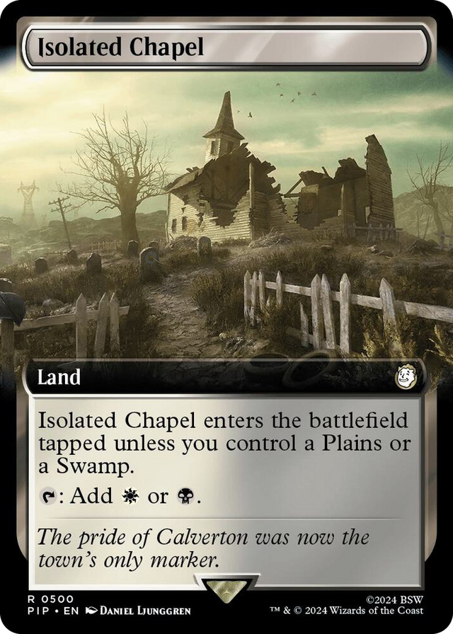 0500 Isolated Chapel (Extended Art) R Universes Beyond: Fallout