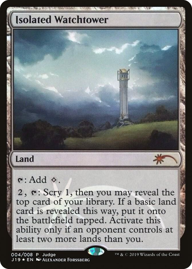 Isolated Watchtower #4 P - Judge Promos Pokemon card