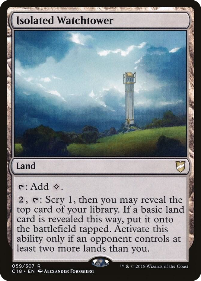 0059 Isolated Watchtower R Commander 2018