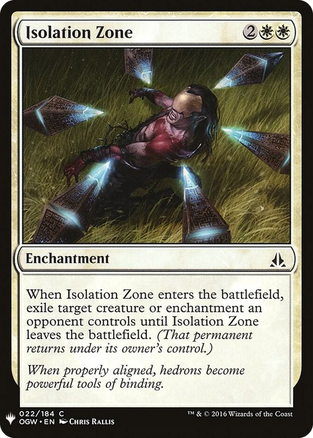 0022 Isolation Zone C The List Reprints