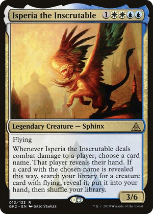 0013 Isperia the Inscrutable R Ravnica Allegiance: Guild Kits