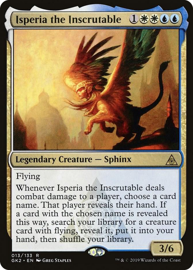 0013 Isperia the Inscrutable R Ravnica Allegiance: Guild Kits