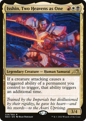 0224 Isshin, Two Heavens as One R Kamigawa: Neon Dynasty