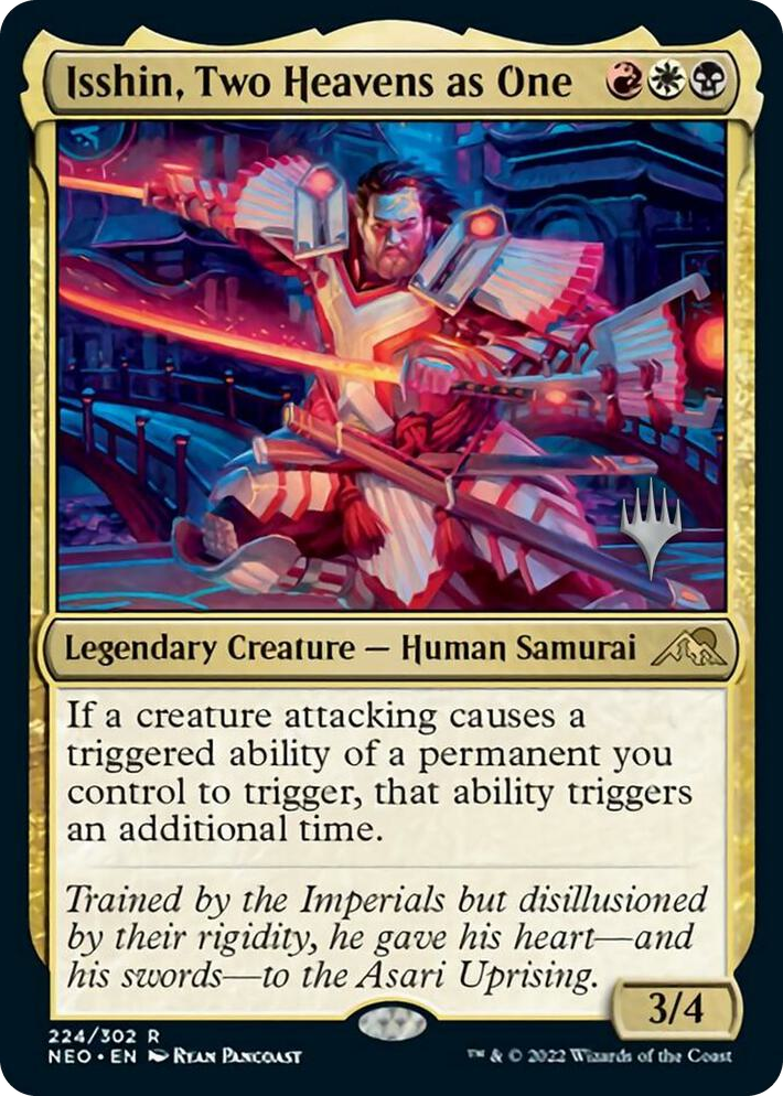 0224 Isshin, Two Heavens as One R Promo Pack: Kamigawa: Neon Dynasty