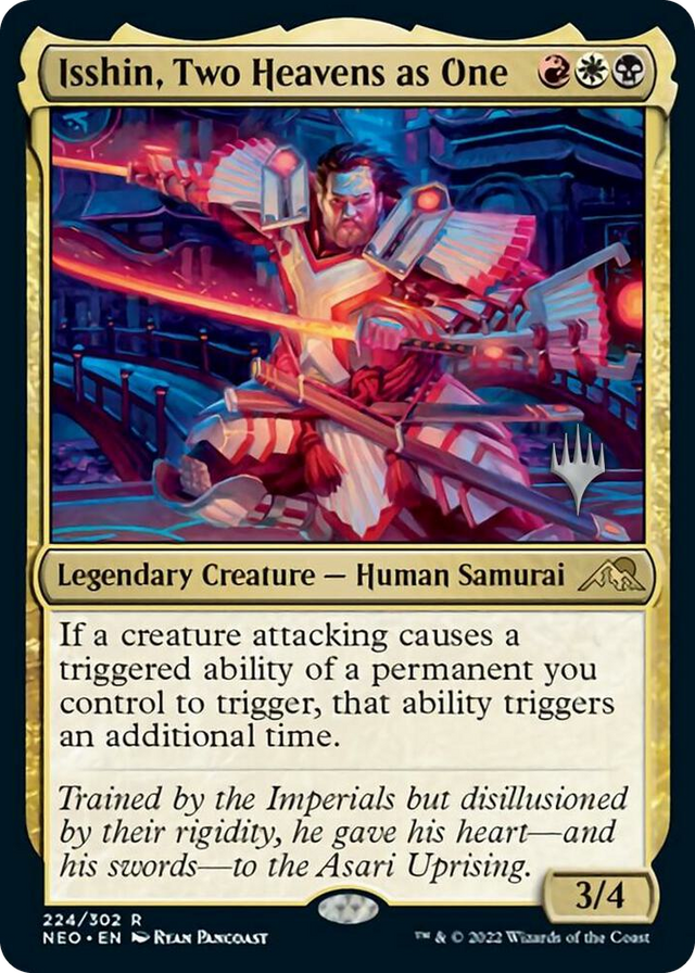 0224 Isshin, Two Heavens as One R Promo Pack: Kamigawa: Neon Dynasty