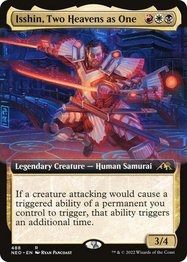 0488 Isshin, Two Heavens as One (Extended Art) R Kamigawa: Neon Dynasty