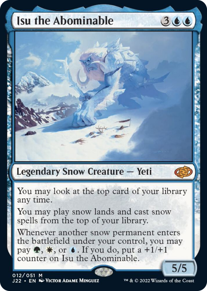 Isu the Abominable #12 M - Jumpstart 2022 Pokemon card